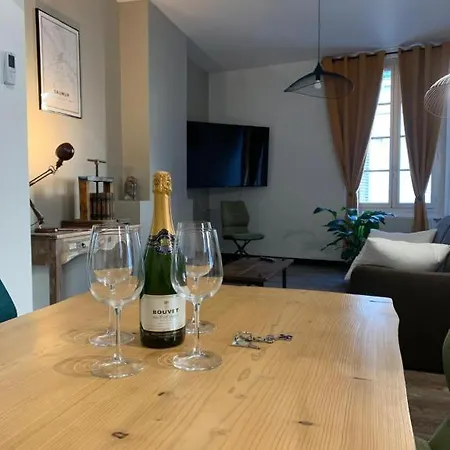 L'Ecrin De Loire - Design & Confort - Saumur Centre - 7 Personnes Apartment Saumur